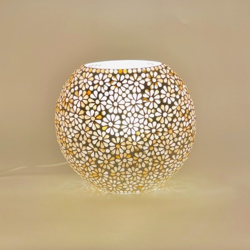 Ovale Media Fiori Beige